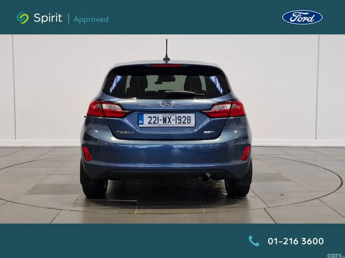 Ford Fiesta Hatchback, Petrol Hybrid, 2022, Blue