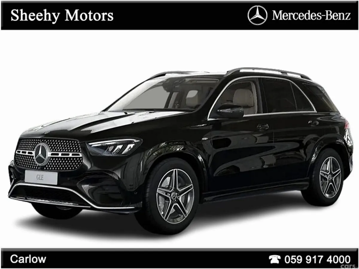 Mercedes-Benz GLE SUV, Diesel Plug-in Hybrid, 2027, Black