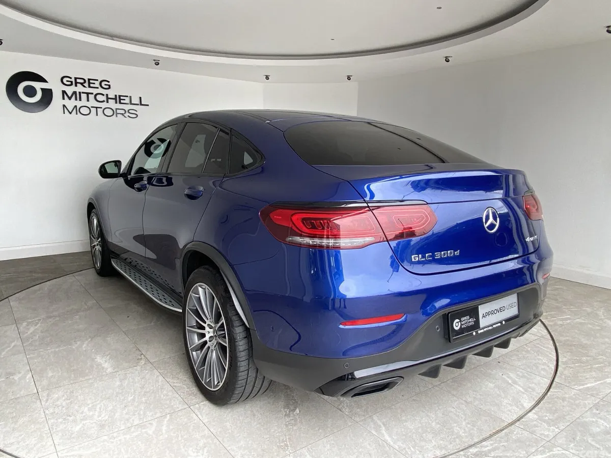 Mercedes-Benz GLC Coupe, Diesel, 2021, Blue