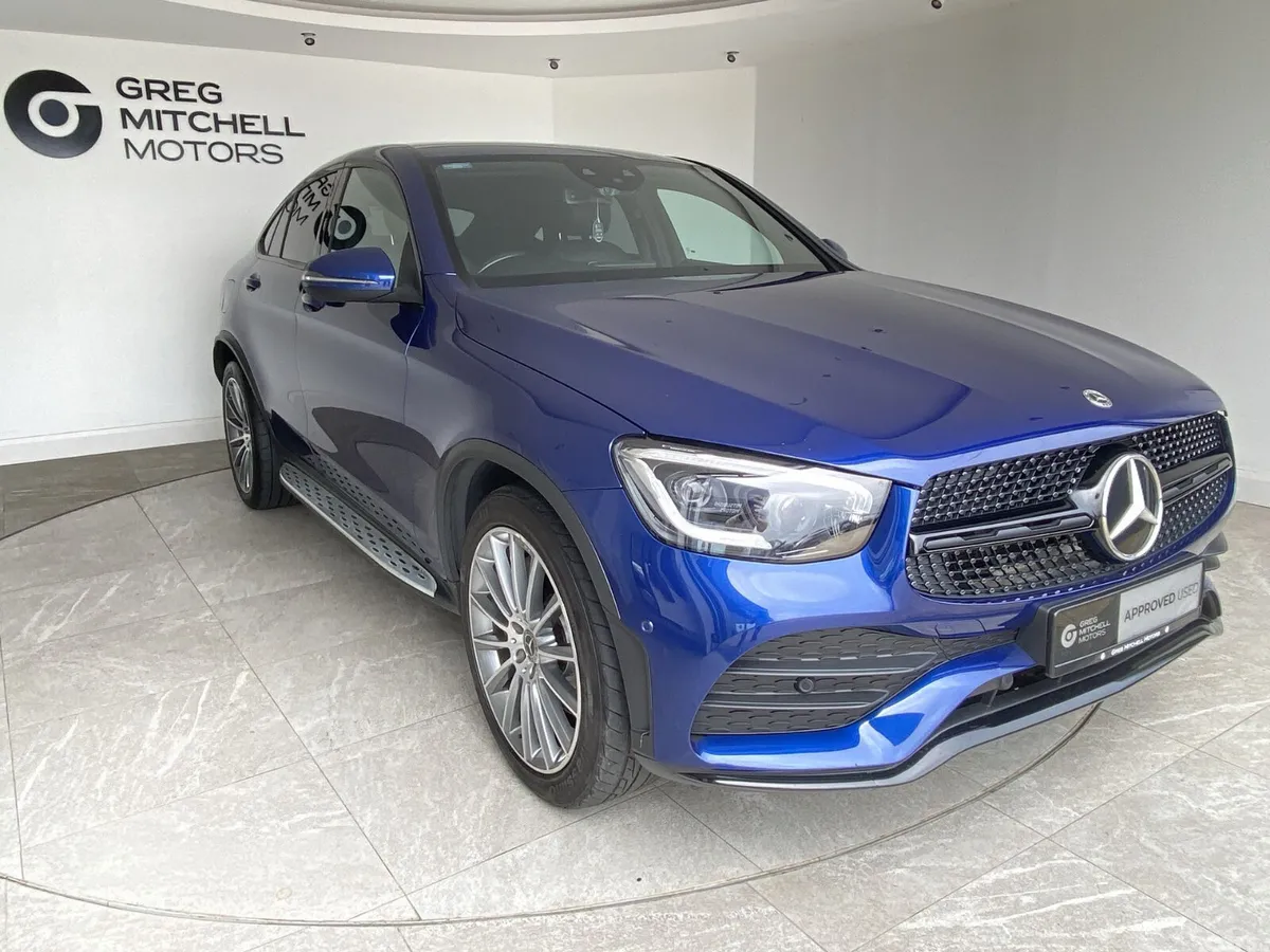Mercedes-Benz GLC Coupe, Diesel, 2021, Blue