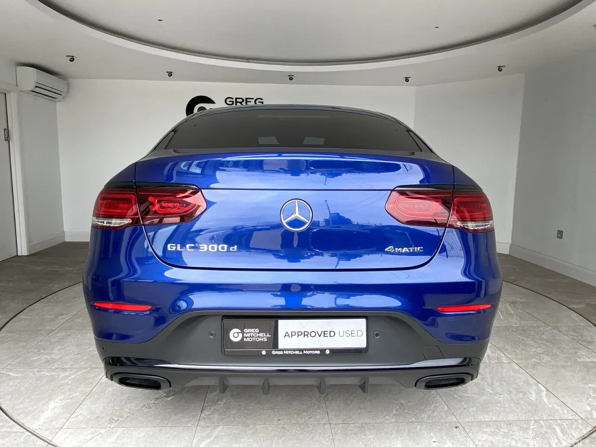Mercedes-Benz GLC Coupe, Diesel, 2021, Blue