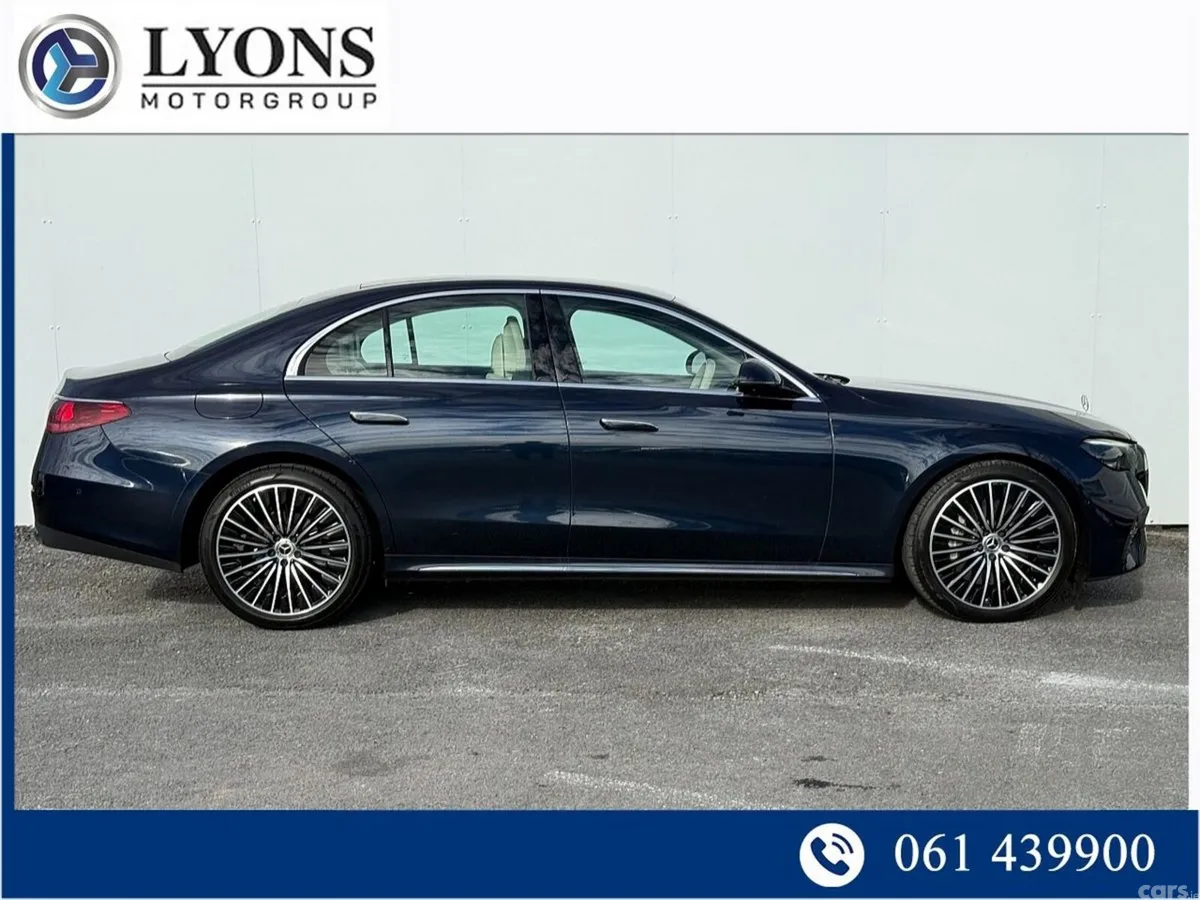 Mercedes-Benz E-Class Saloon, Diesel Hybrid, 2024, Blue