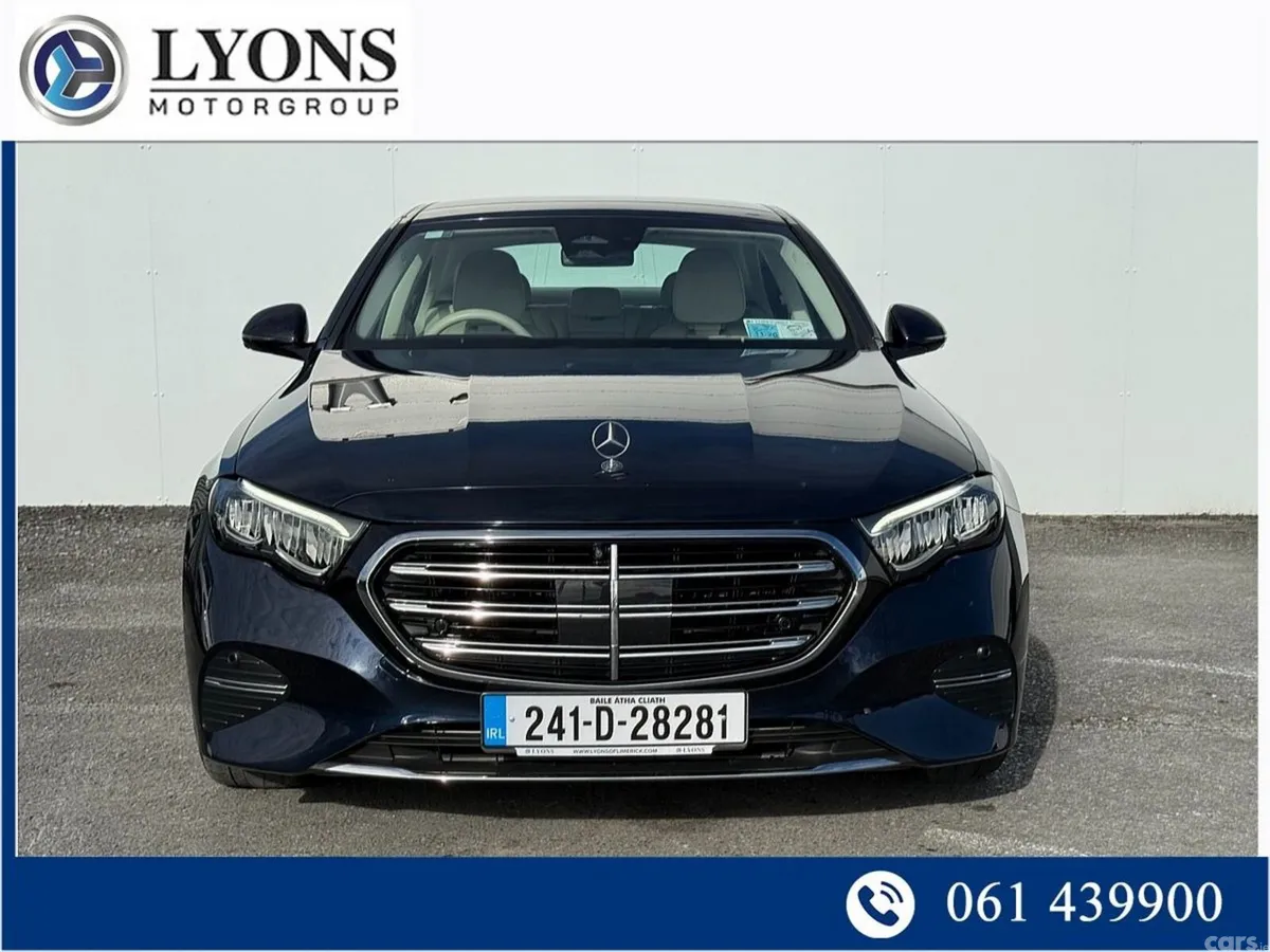 Mercedes-Benz E-Class Saloon, Diesel Hybrid, 2024, Blue