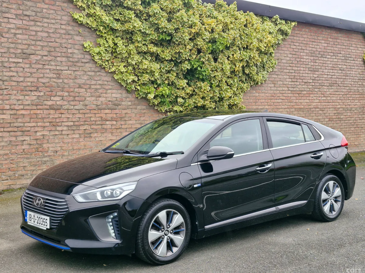 Hyundai IONIQ Hatchback, Petrol Plug-in Hybrid, 2018, Black