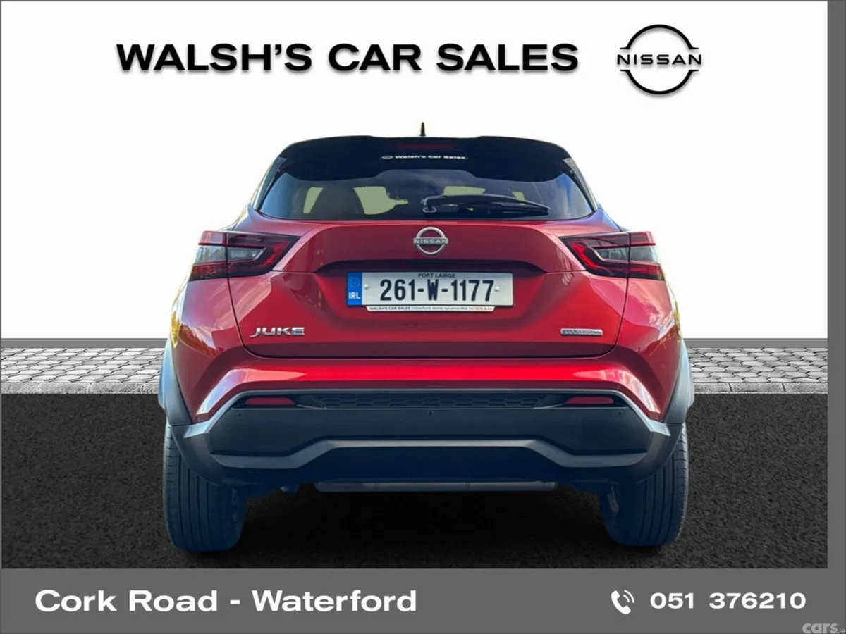 Nissan Juke SUV, Petrol Hybrid, 2026, Red