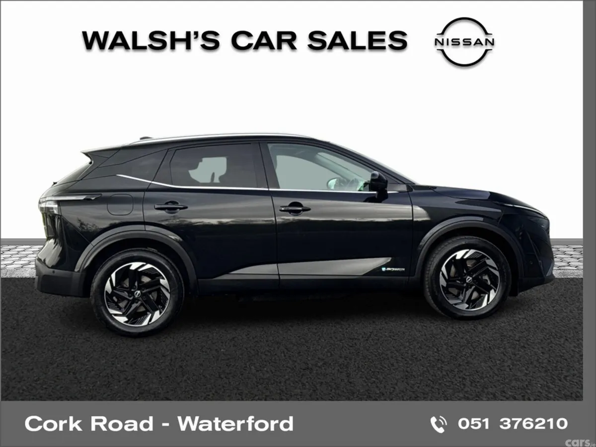 Nissan Qashqai SUV, Petrol Hybrid, 2026, Black