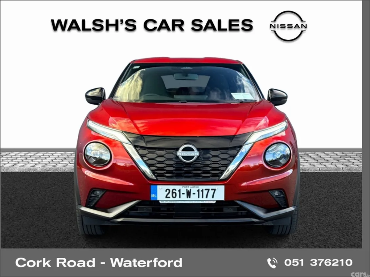Nissan Juke SUV, Petrol Hybrid, 2026, Red