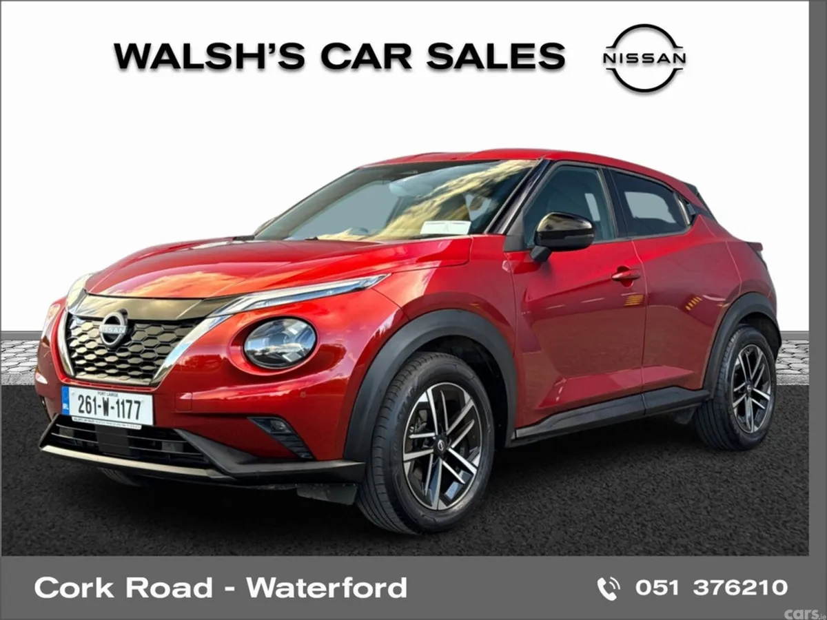 Nissan Juke SUV, Petrol Hybrid, 2026, Red