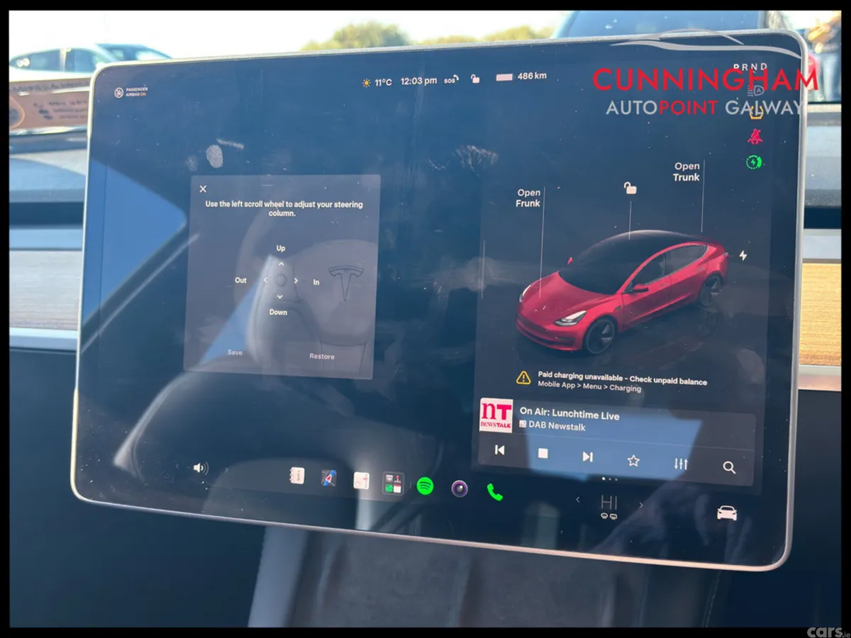 Tesla Model 3 Saloon, Electric, 2023, Red