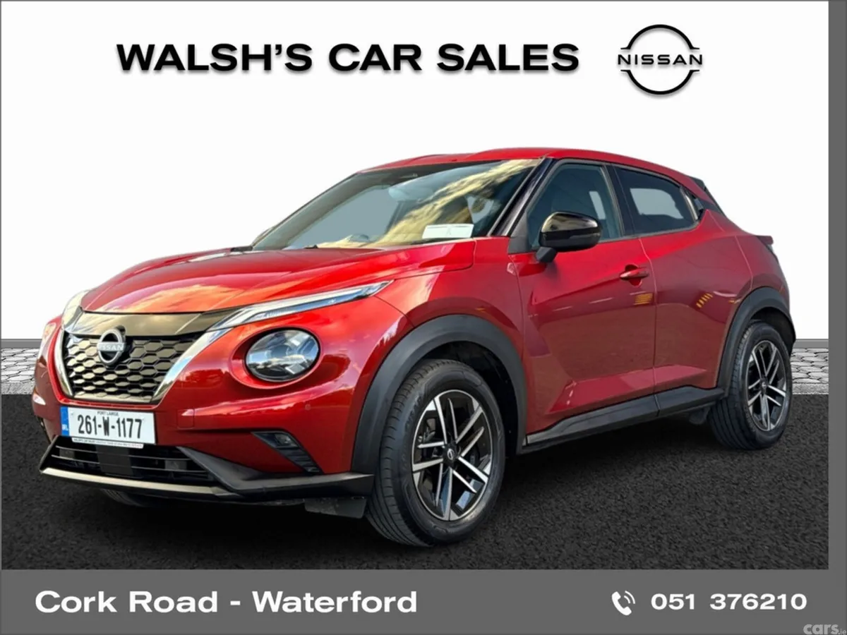Nissan Juke SUV, Petrol Hybrid, 2026, Red