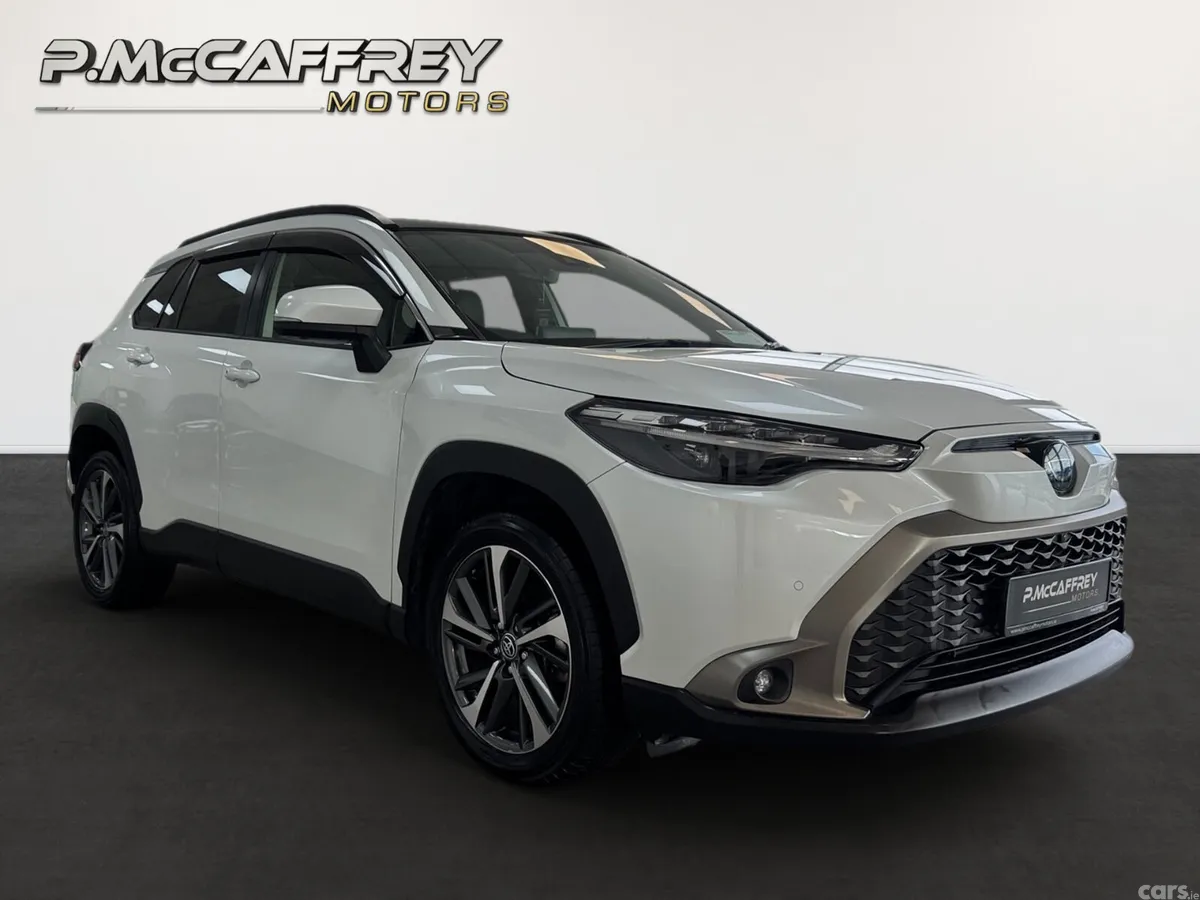 Toyota Corolla Cross SUV, Petrol Hybrid, 2023, White