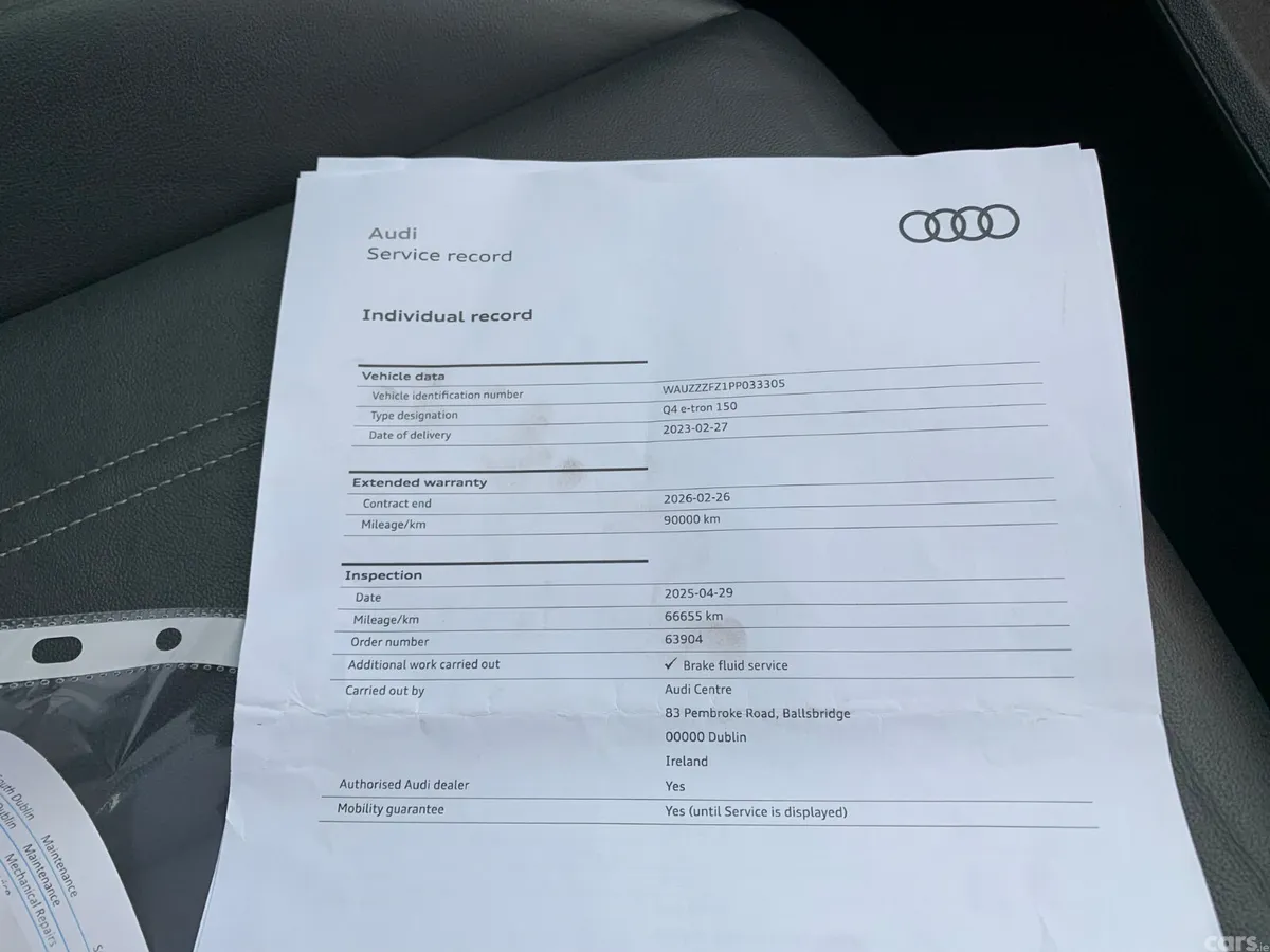 Audi Q4 e-tron SUV, Electric, 2023, Grey
