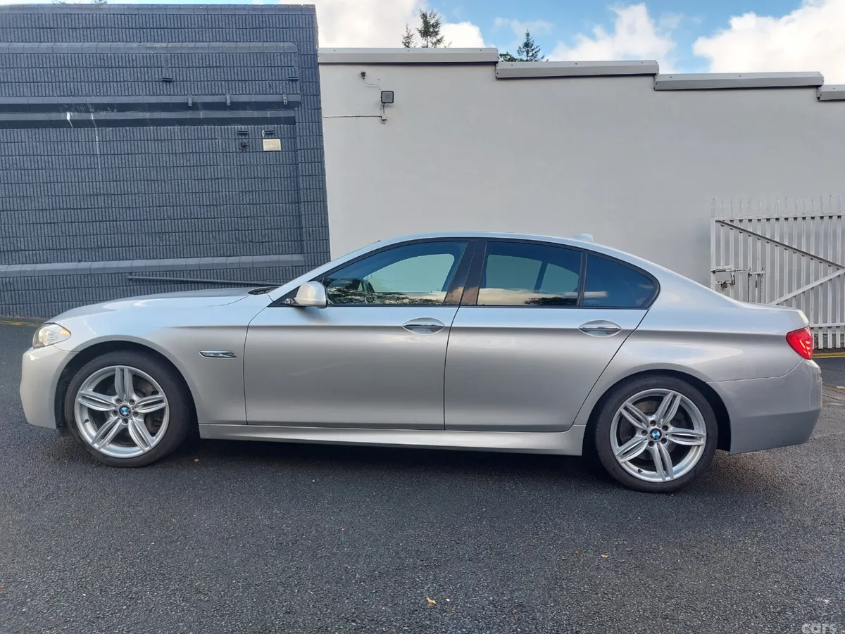 BMW 5-Series Saloon, Diesel, 2013, Silver