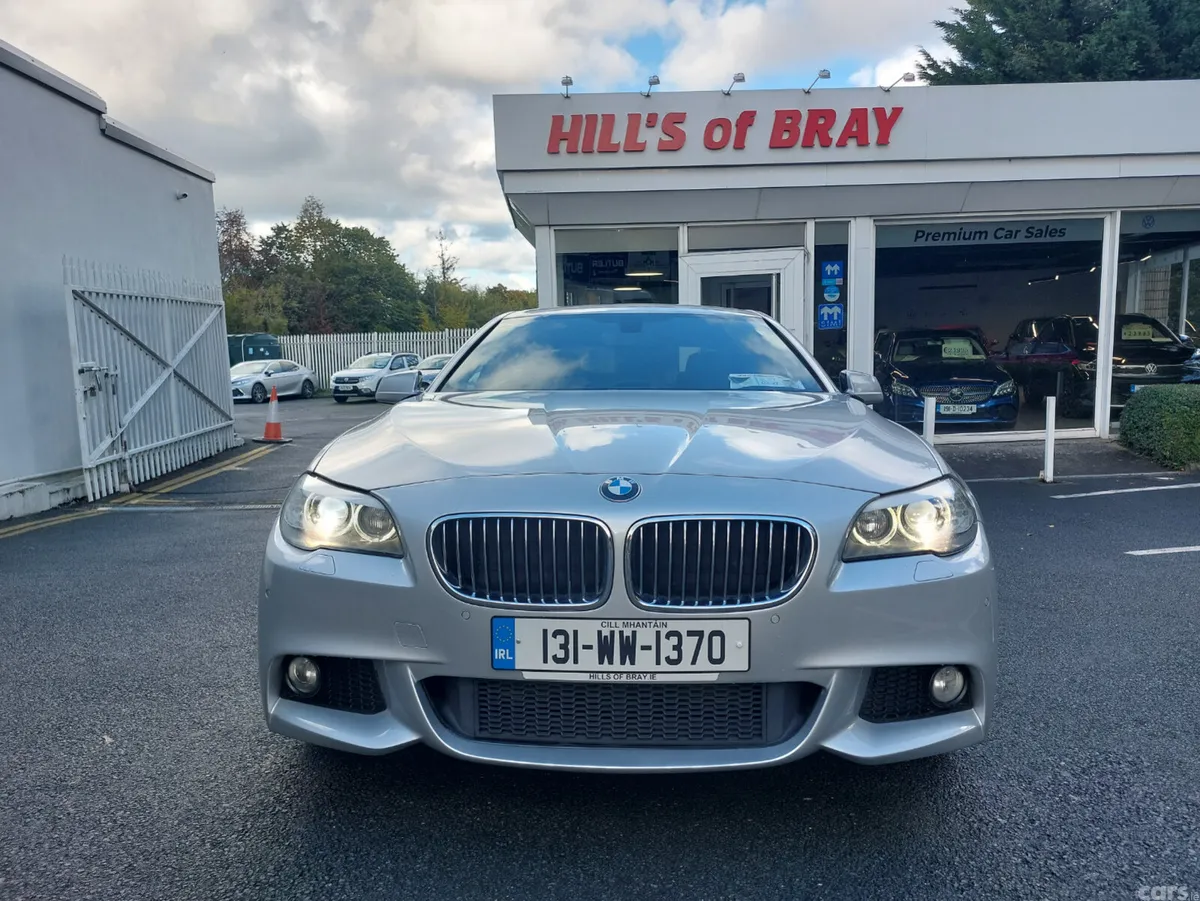 BMW 5-Series Saloon, Diesel, 2013, Silver
