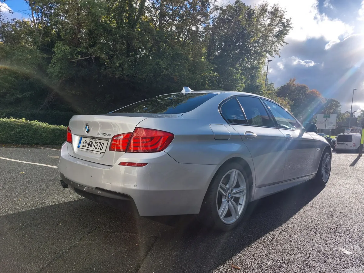 BMW 5-Series Saloon, Diesel, 2013, Silver