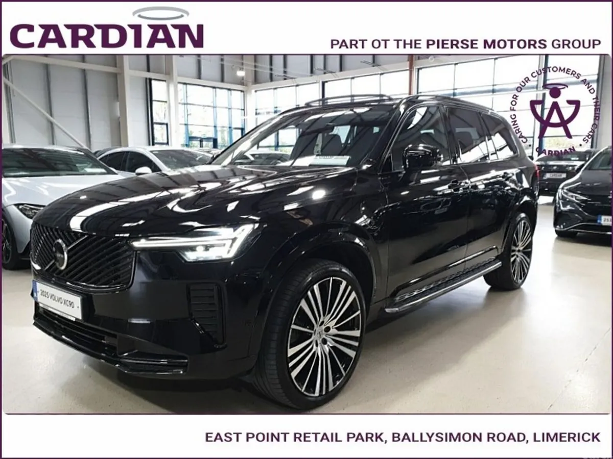 Volvo XC90 SUV, Petrol Hybrid, 2025, Black