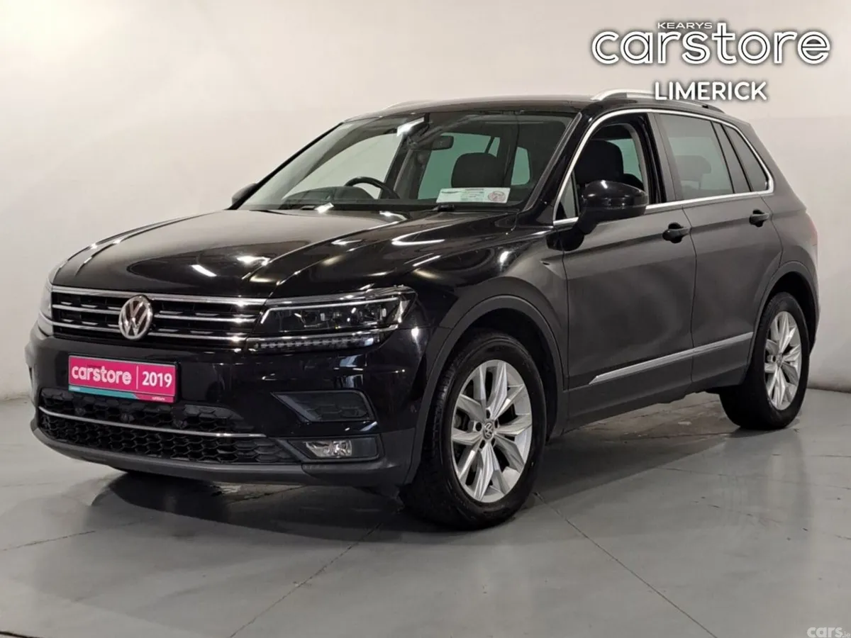 Volkswagen Tiguan SUV, Diesel, 2019, Black