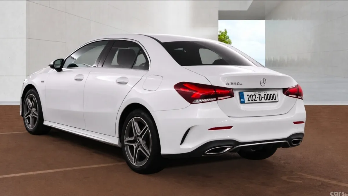 Mercedes-Benz A-Class Saloon, Petrol Plug-in Hybrid, 2020, White