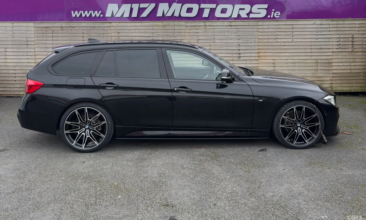 BMW 3-Series Estate, Diesel, 2017, Black