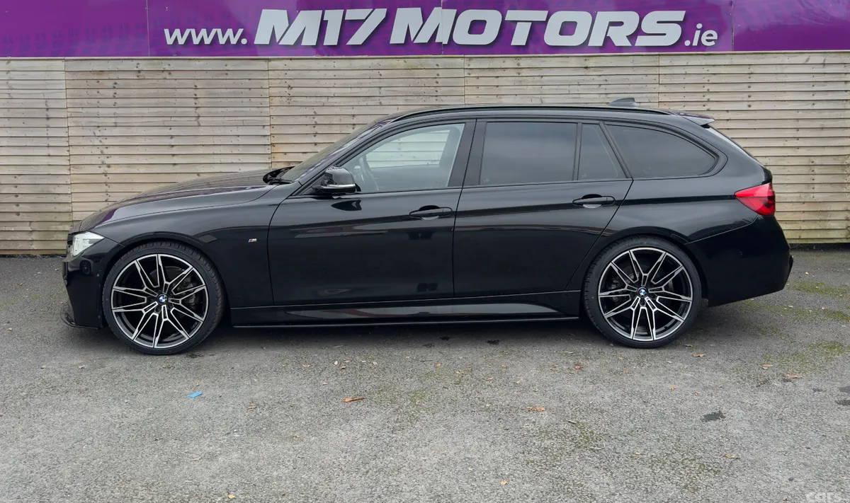 BMW 3-Series Estate, Diesel, 2017, Black