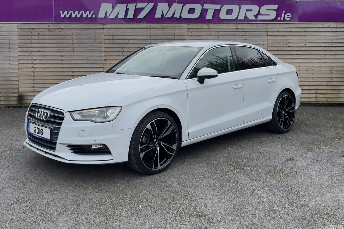Audi A3 Saloon, Petrol, 2016, White