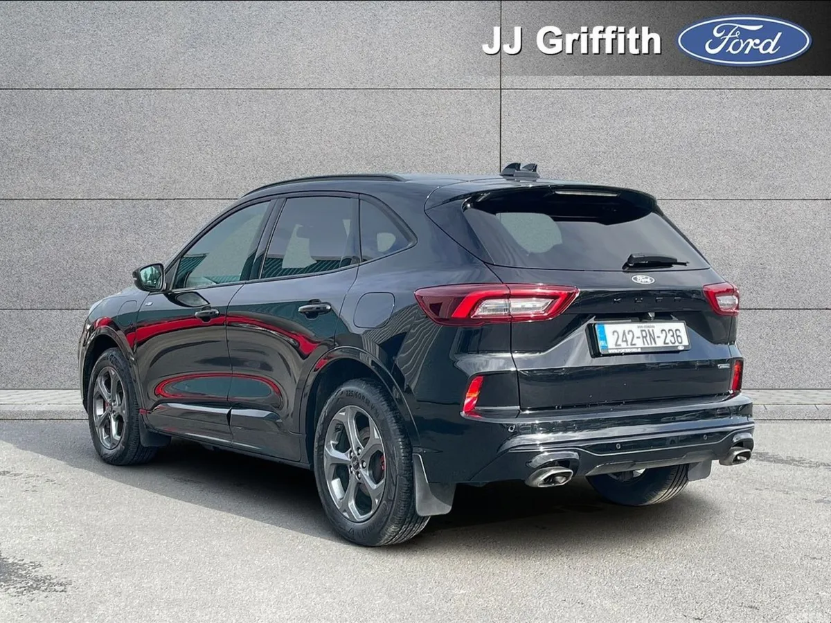 Ford Kuga SUV, Petrol Plug-in Hybrid, 2024, Black