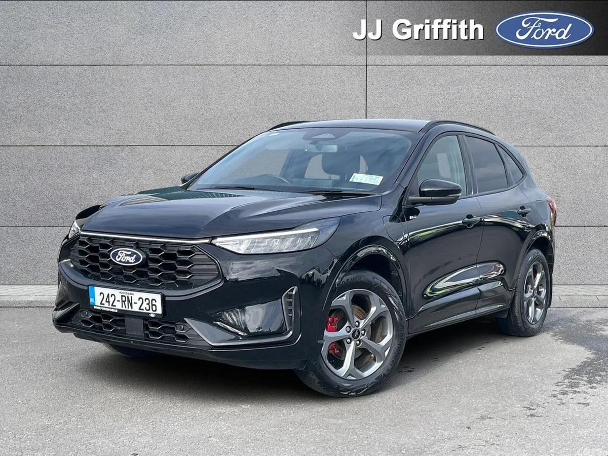 Ford Kuga SUV, Petrol Plug-in Hybrid, 2024, Black