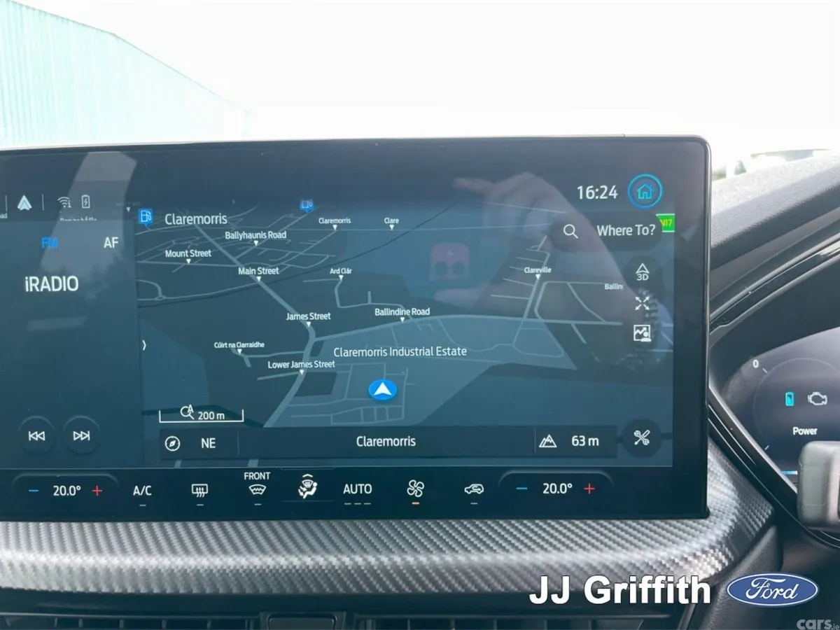 Ford Kuga SUV, Petrol Plug-in Hybrid, 2024, Black