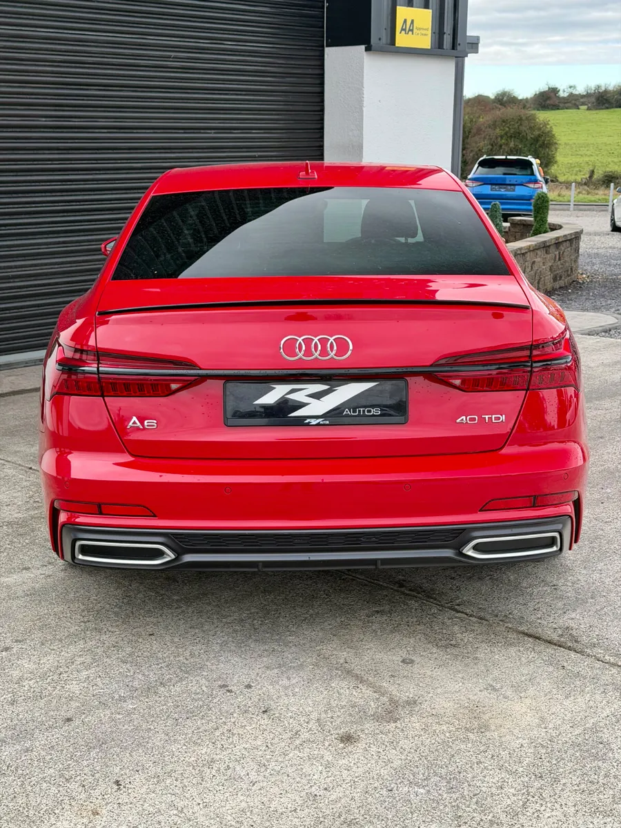 Audi A6 Saloon, Diesel, 2019, Red
