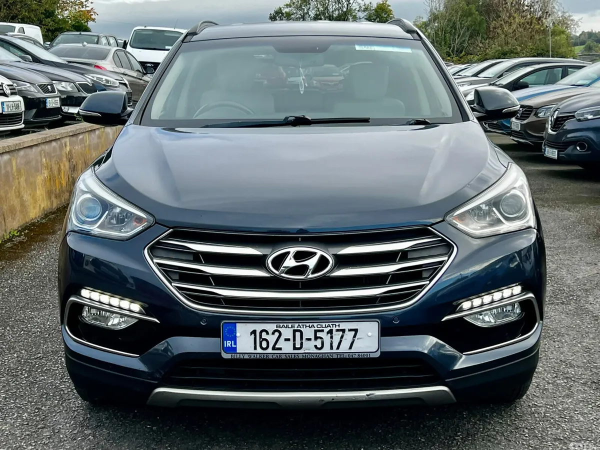 Hyundai Santa Fe SUV, Diesel, 2016, Blue