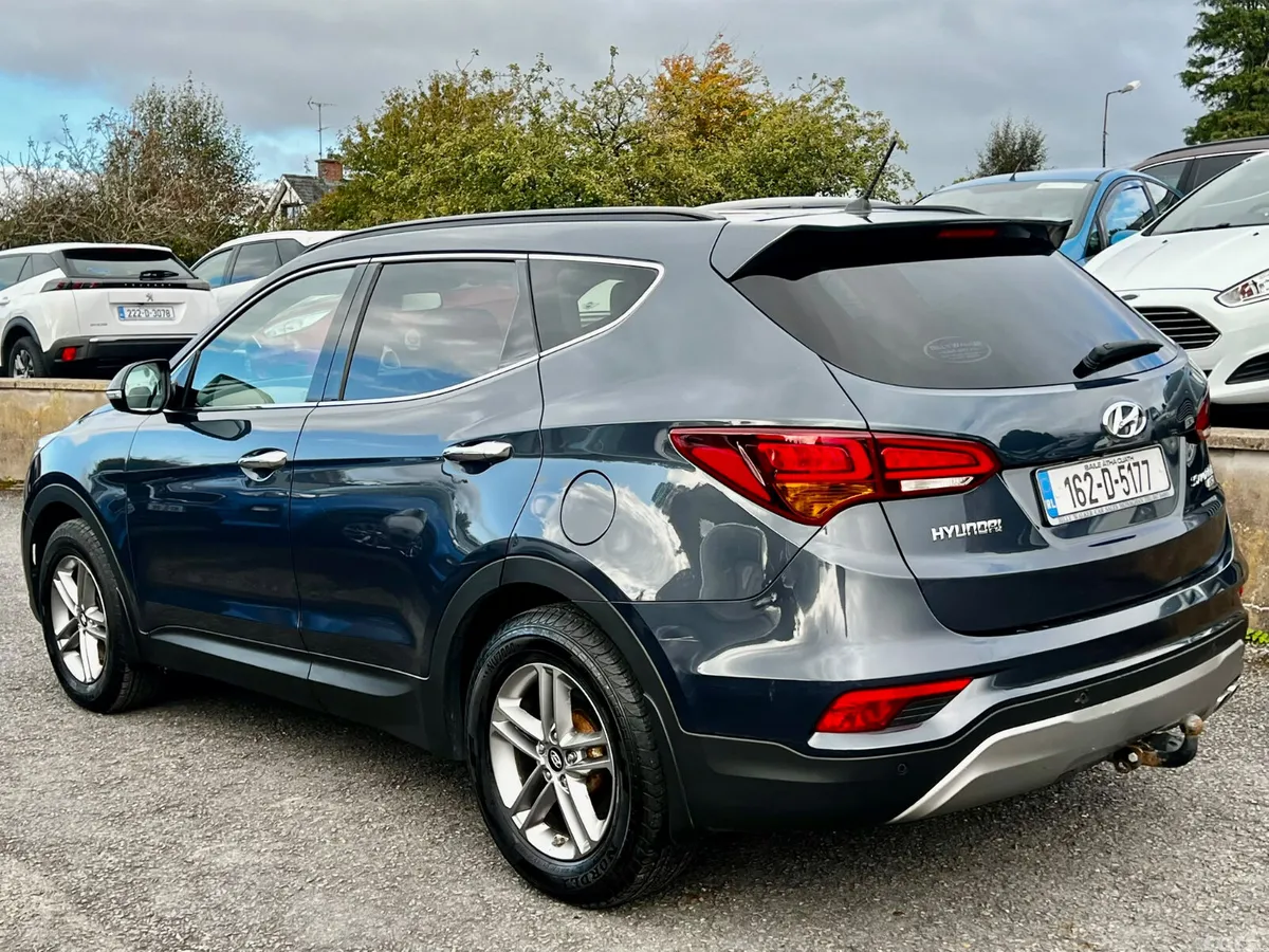 Hyundai Santa Fe SUV, Diesel, 2016, Blue