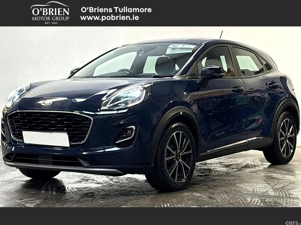 Ford Puma MPV, Petrol Hybrid, 2021, Blue