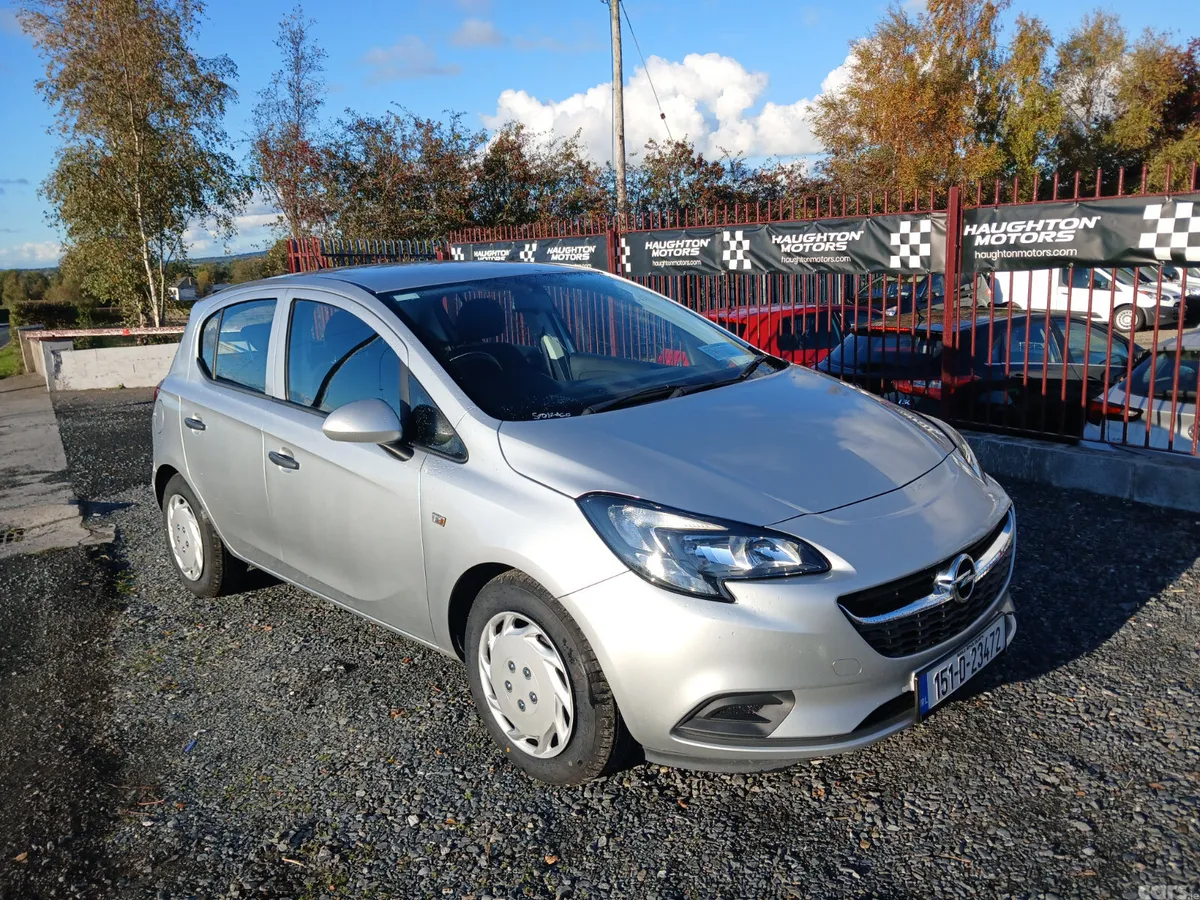 Opel Corsa Hatchback, Petrol, 2015, Silver
