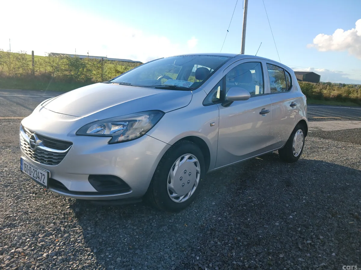 Opel Corsa Hatchback, Petrol, 2015, Silver