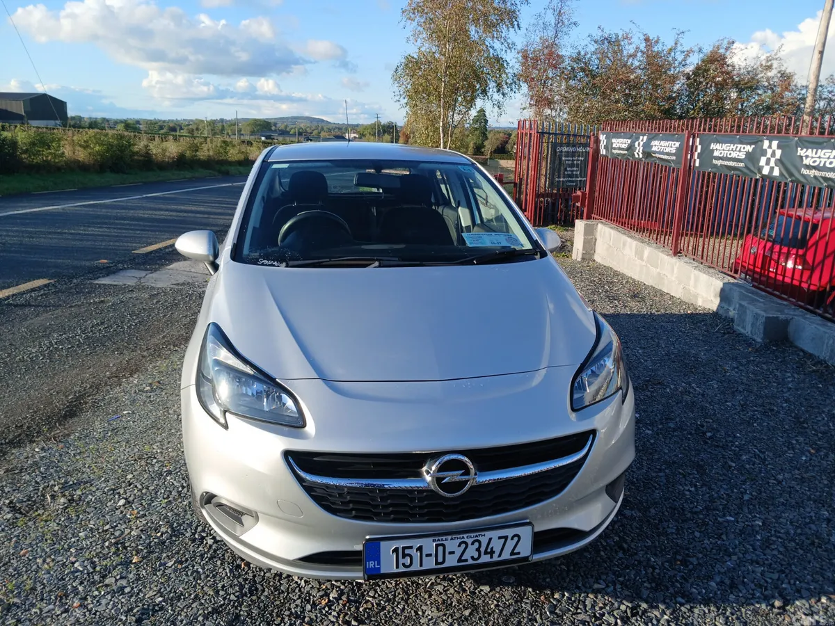 Opel Corsa Hatchback, Petrol, 2015, Silver