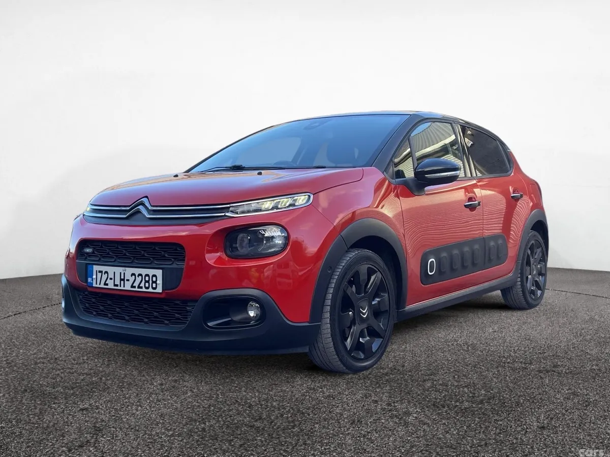 Citroen C3 Hatchback, Petrol, 2017, Red