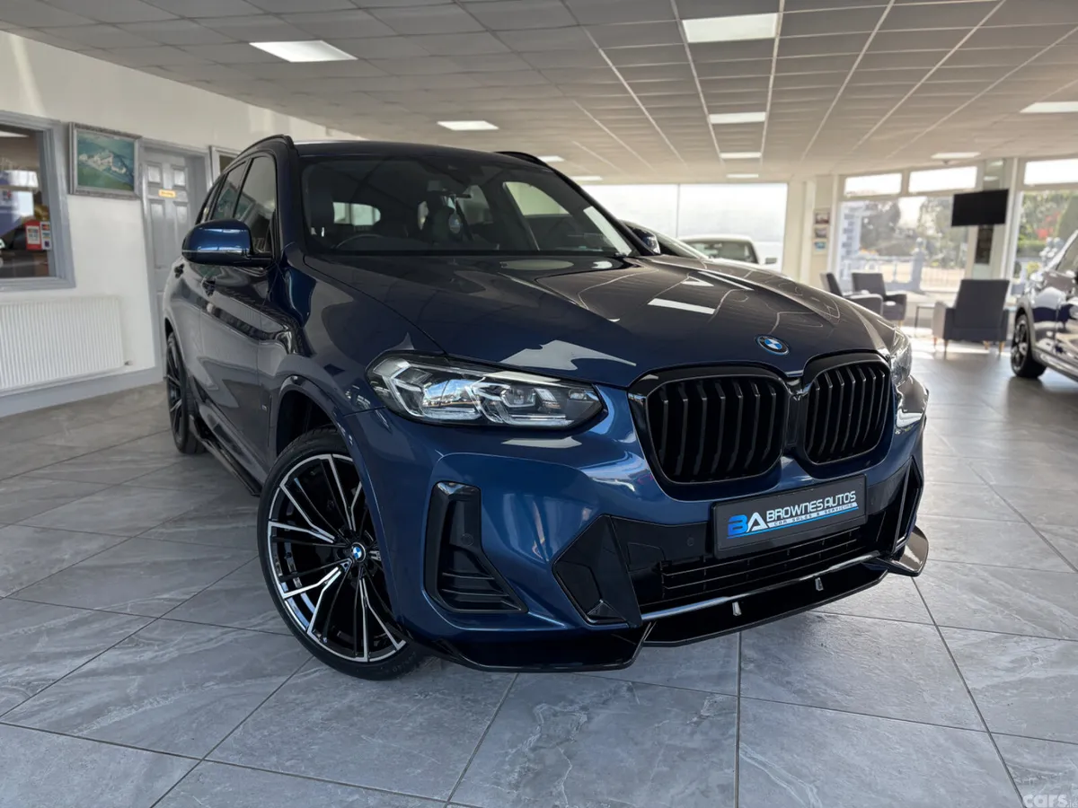 BMW X3 SUV, Petrol Hybrid, 2023, Blue