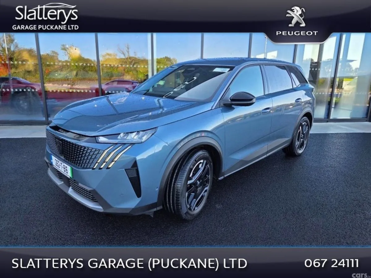 Peugeot 5008 SUV, Electric, 2026, Blue