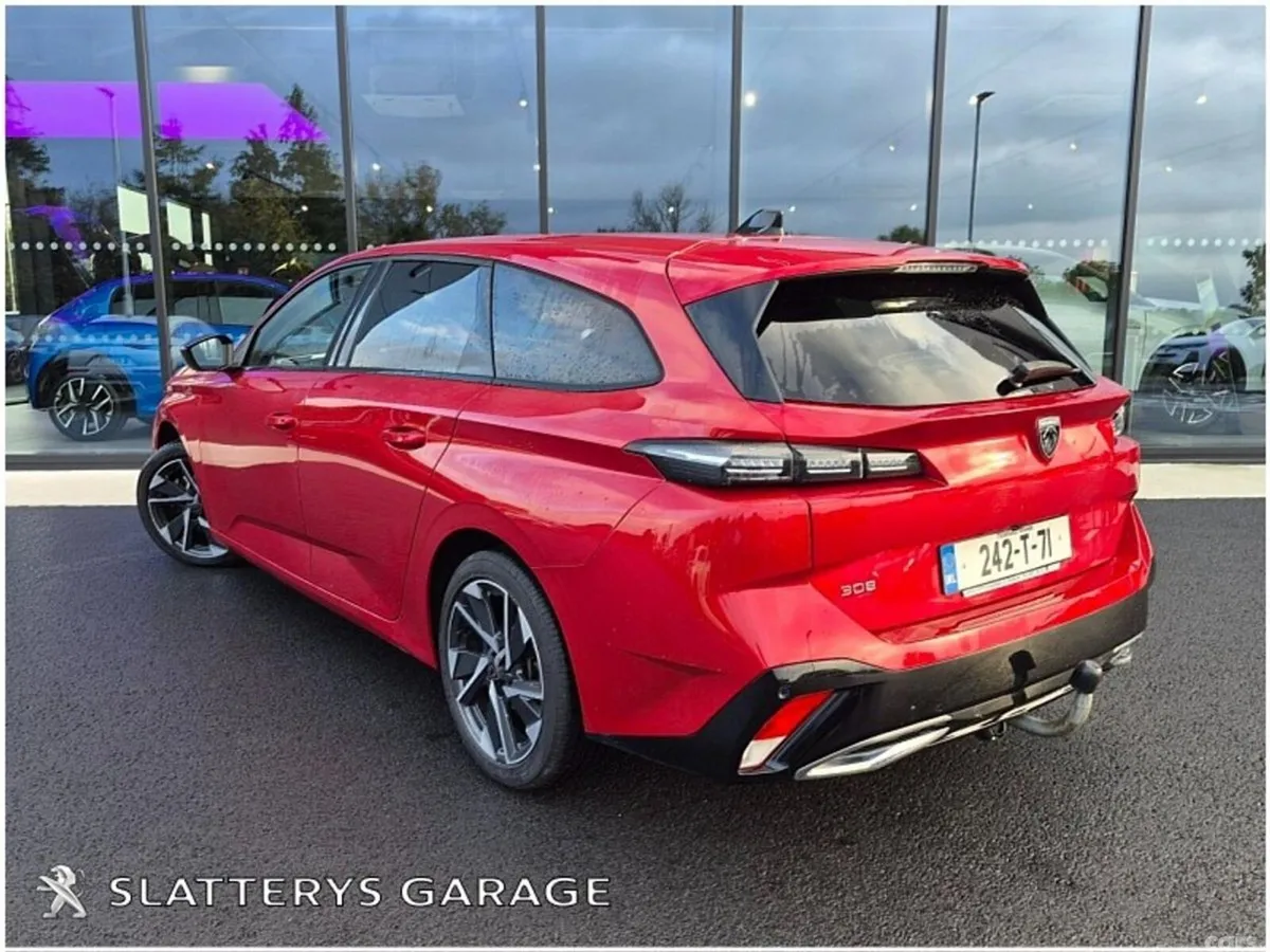 Peugeot 308 Estate, Diesel, 2024, Red