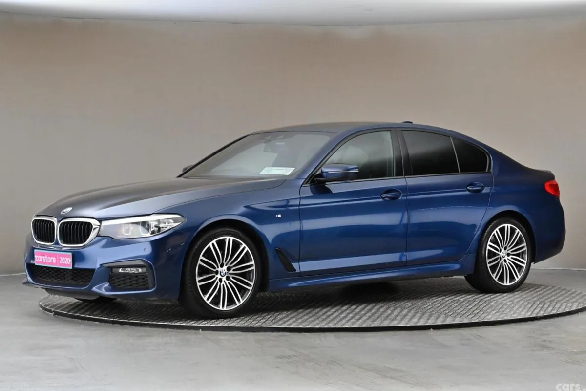 BMW 5-Series Saloon, Diesel, 2020, Blue