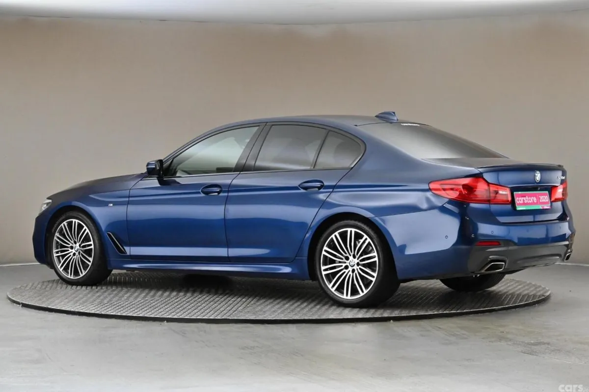 BMW 5-Series Saloon, Diesel, 2020, Blue