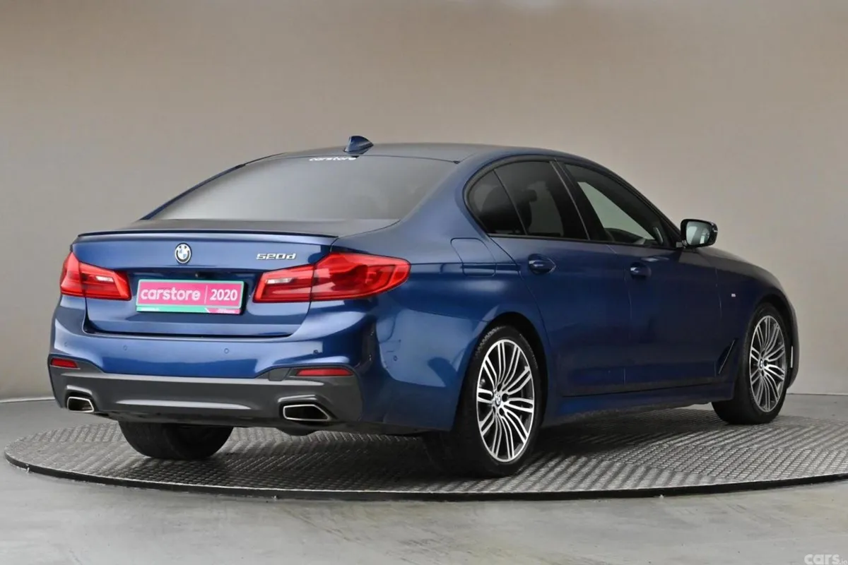 BMW 5-Series Saloon, Diesel, 2020, Blue