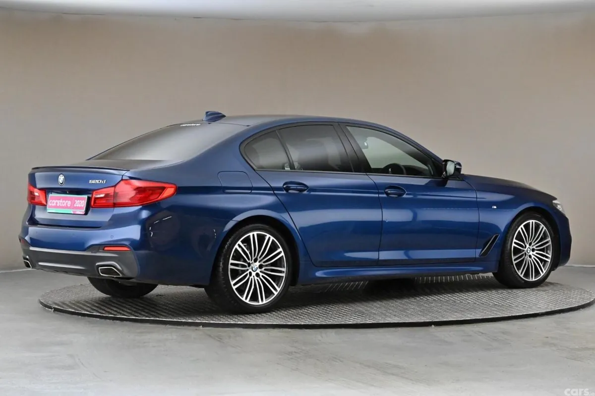 BMW 5-Series Saloon, Diesel, 2020, Blue