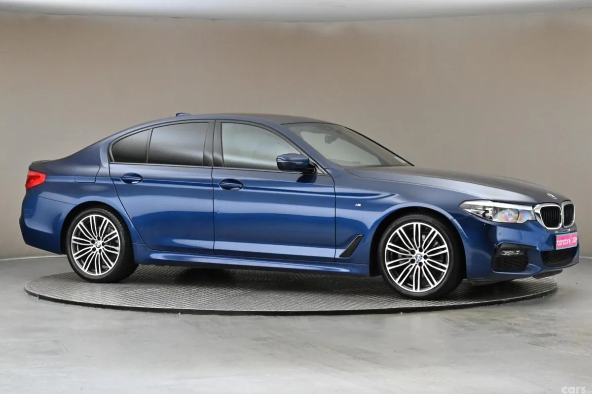 BMW 5-Series Saloon, Diesel, 2020, Blue