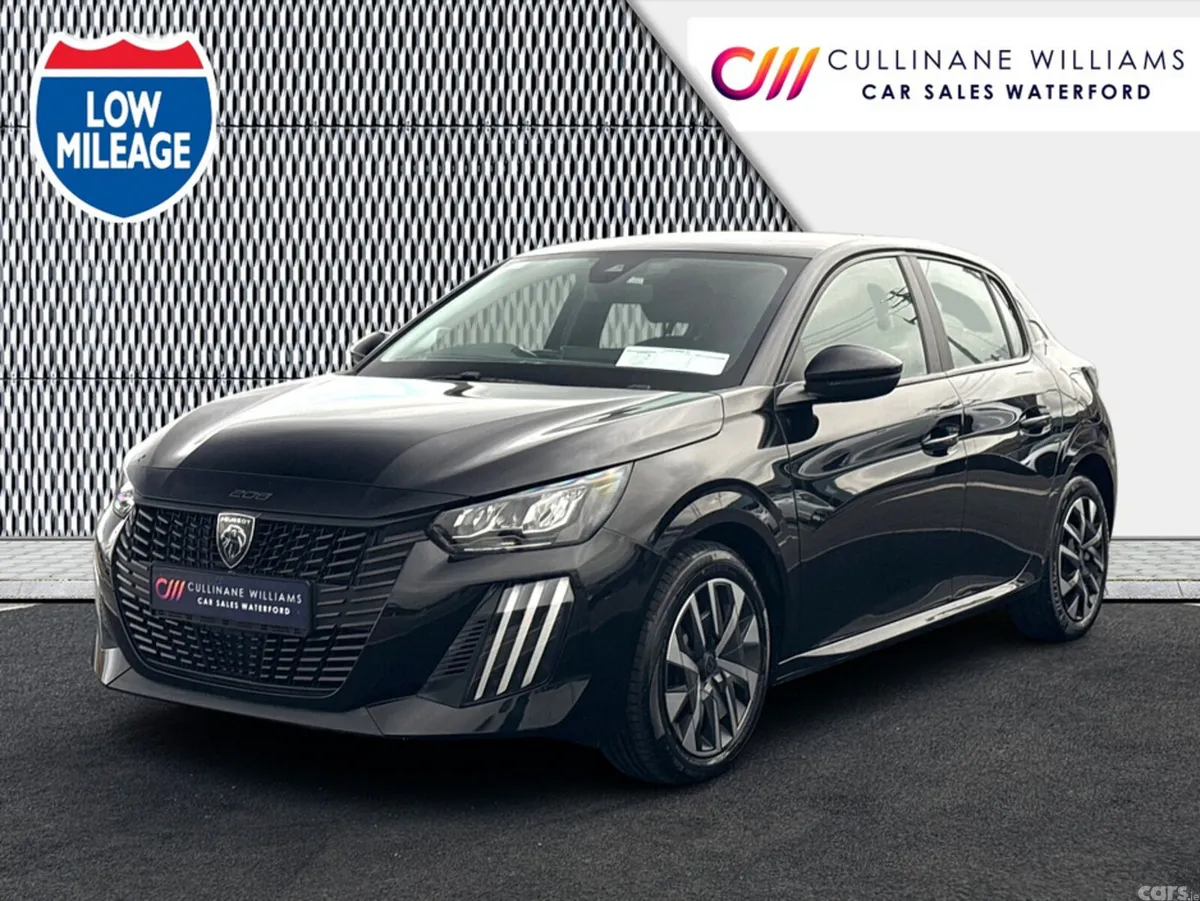 Peugeot 208 Hatchback, Petrol, 2024, Black