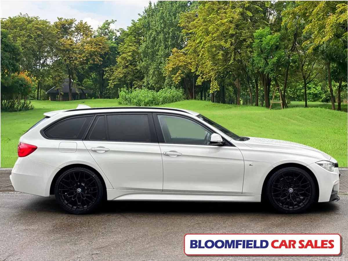 BMW 3-Series Estate, Petrol, 2017, White