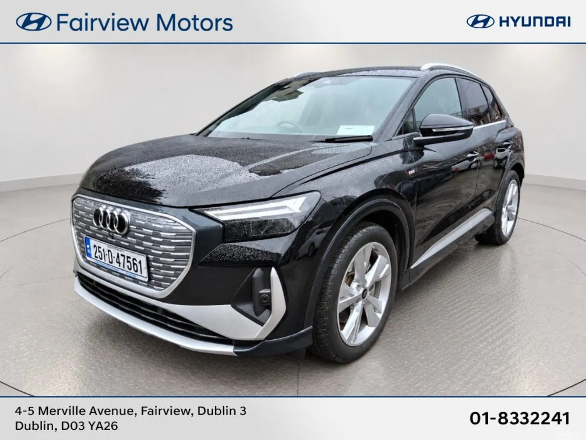Audi Q4 e-tron SUV, Electric, 2025, Black