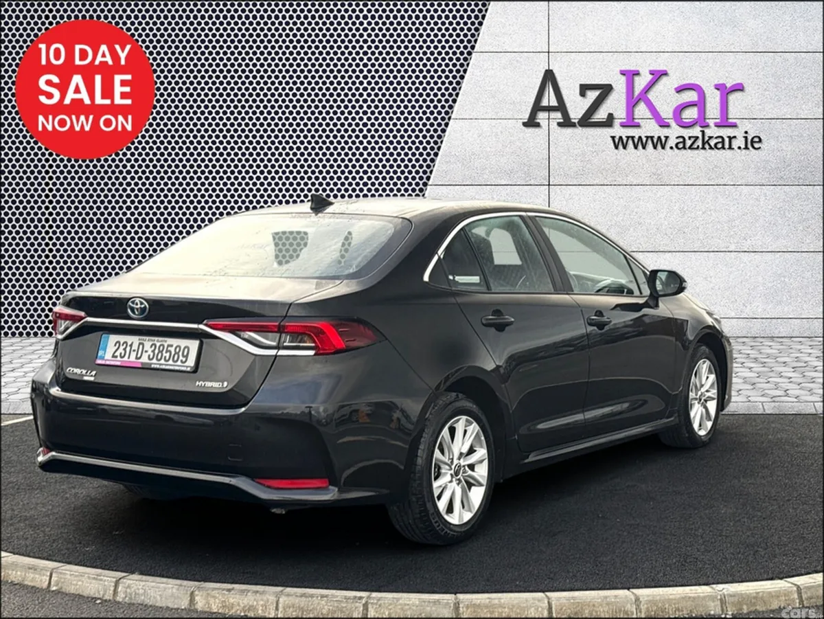 Toyota Corolla Saloon, Petrol Hybrid, 2023, Black