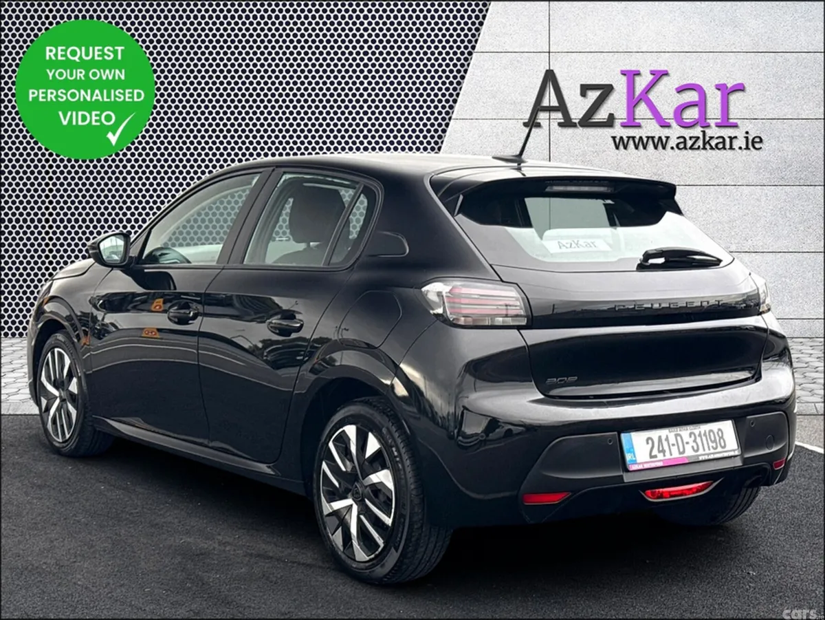 Peugeot 208 Hatchback, Petrol, 2024, Black