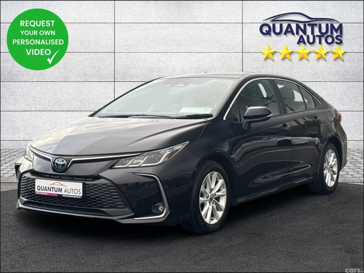 Toyota Corolla Saloon, Petrol Hybrid, 2023, Black